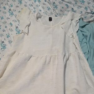 Elegant White Midi Dress